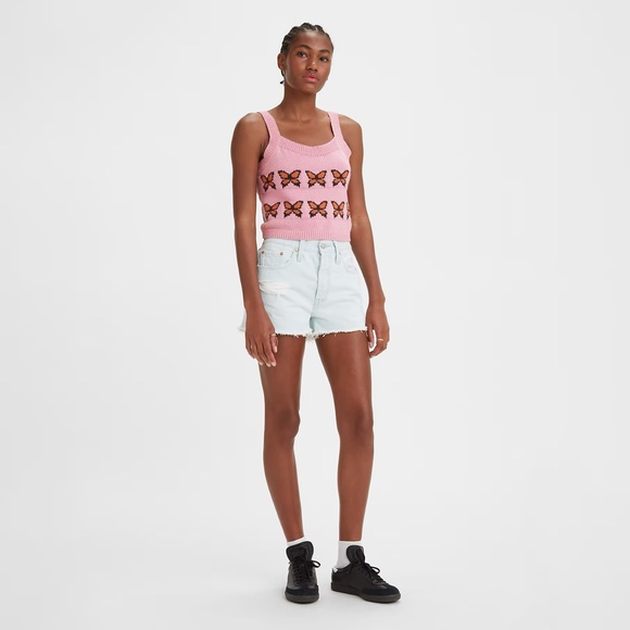 NWT 501 Levi’s High Rise Shorts - Picture 5 of 8